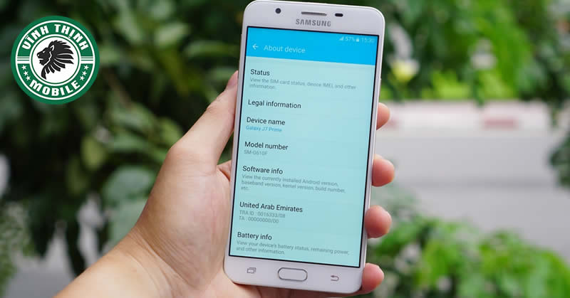 Sửa Samsung Galaxy J7 Prime vô nước tại Sửa Chữa Vĩnh Thịnh