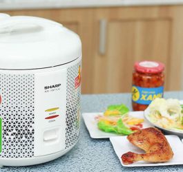 Sửa nồi cơm điện công nghiệp Sharp: Chú trọng bền bỉ, tiết kiệm hàng đầu